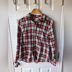 J Crew plaid button up